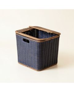 Summit Bend Laundry Hamper - Navy (synthetic illustration; no displayed measurements)