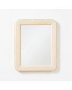 Clay Bridge Framed Wall Mirror - Ivory (synthetic illustration; no displayed measurements)