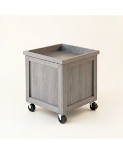 Oak Dell Empty Rolling Workshop Cart - Gray (synthetic illustration; no displayed measurements)