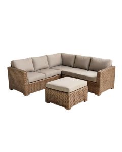 Patio 8 Piece Rattan Sectional Seating Group With Cushions (synthetic illustration; no displayed measurements)