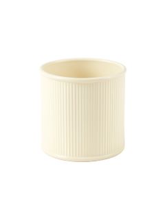 Cove Bend Empty Candle Holder - Cream (synthetic illustration; no displayed measurements)