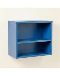 Willow Brook Wall-Mounted Shelf - Blue (synthetic illustration; no displayed measurements)