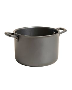Ayesha Home Collection Hard Anodized Aluminum Stockpot , 10-Quart