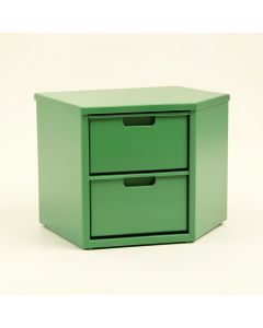 Spruce Branch Small-Parts Storage Drawer Cabinet - Green (synthetic illustration; no displayed measurements)