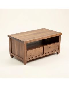 Hurst Solid Wood Coffee Table With Storage (synthetic illustration; no displayed measurements)