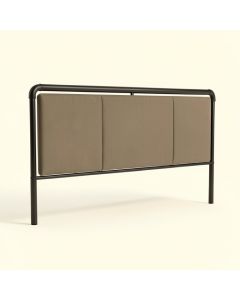 Open-Frame Headboard (synthetic illustration; no displayed measurements)