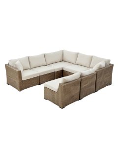 Merlyn 17 Piece Sectional Seating Group With Cushions
