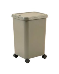 Double Laundry Hamper With Lid And Wheels