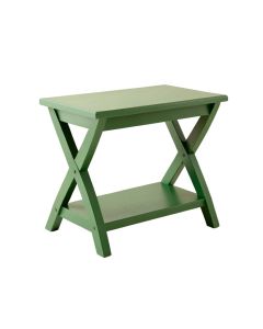 Stone Edge Side Table - Green (synthetic illustration; no displayed measurements)
