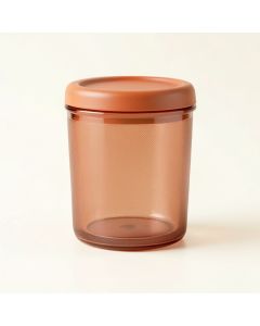 River Crossing Storage Canister With Lid - Terracotta (synthetic illustration; no displayed measurements)