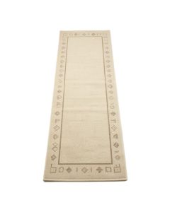 Wren Arc Narrow Runner Rug - Beige