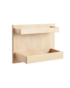 Bay Brook Empty Wall-Mounted Tool Organizer Panel - Beige (synthetic illustration; no displayed measurements)