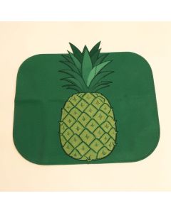 Pineapple 18.5 '' Placemat (synthetic illustration; no displayed measurements)