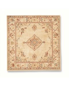 Tribal Southwestern Cream Area Rug (synthetic illustration; no displayed measurements)