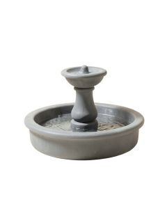 Resin Round Fountain With Light