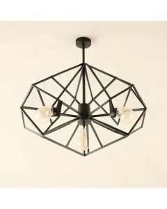 Carytown 4 - Light Unique Geometric Chandelier (synthetic illustration; no displayed measurements)