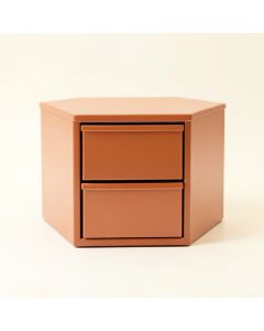 Cliff Arc Small-Parts Storage Drawer Cabinet (synthetic illustration; no displayed measurements)