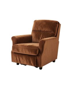 34.25 '' Wide Chenille Power Lift Assist Home Theater Recliner With Massager