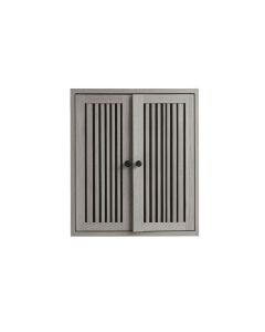 Summit Bend Wall-Mounted Entry Cabinet - Gray