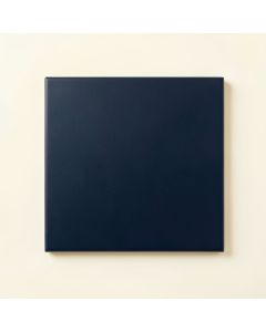 Cliff Bridge Uninstalled Square Decorative Tile - Navy (synthetic illustration; no displayed measurements)