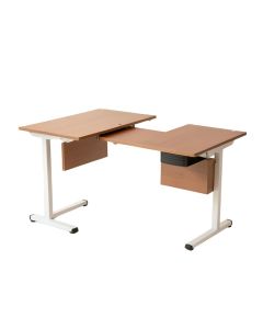Alevt ? Na Reversible L-Shape Desk (synthetic illustration; no displayed measurements)