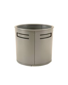 Lake Crest Closed Garden Compost Bin - Gray