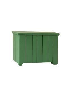 Olive Brook Narrow Outdoor Storage Bench - Green (synthetic illustration; no displayed measurements)