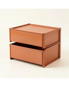 Cliff Branch Under-Desk Drawer Unit - Terracotta (synthetic illustration; no displayed measurements)