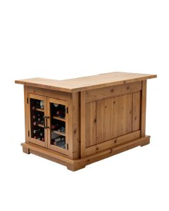 Tewkesbury Inn Bar With Wine Storage (synthetic illustration; no displayed measurements)
