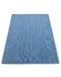 Brook Brook Bath Mat - Blue (synthetic illustration; no displayed measurements)