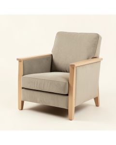 Clayton 36 '' Wide Polyester Armchair (synthetic illustration; no displayed measurements)
