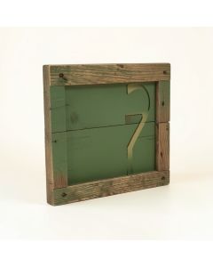 Naz ? M Welcome Garden Sign (synthetic illustration; no displayed measurements)