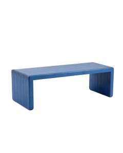 Hazel Dell Indoor Bench - Blue (synthetic illustration; no displayed measurements)