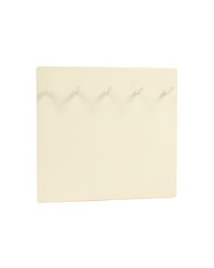 Linden Bend Empty Wall-Mounted Tool Organizer Panel - Ivory