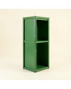 Moss Dale Narrow Cubby Tower - Green (synthetic illustration; no displayed measurements)
