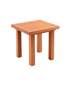Maple Bend Compact Balcony Table - Terracotta