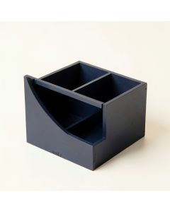Bay Arc Empty Coffee-Station Organizer (synthetic illustration; no displayed measurements)