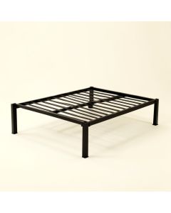 Aahil Metal Platform Bed (synthetic illustration; no displayed measurements)