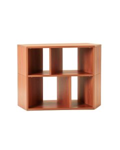 Brook Canyon Desktop Shelving Unit - Terracotta