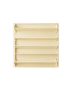 Briar Bridge Empty Wall-Mounted Tool Organizer Panel - Ivory (synthetic illustration; no displayed measurements)