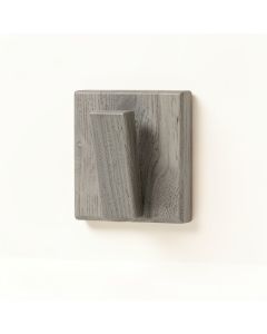 Alder Bridge Wall-Mounted Robe Hook - Gray (synthetic illustration; no displayed measurements)