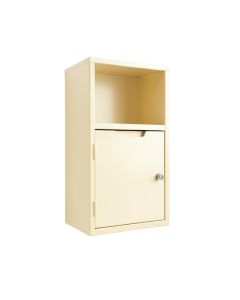 Cove Bend Wall-Mounted Entry Cabinet - Cream (synthetic illustration; no displayed measurements)