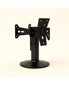 Black Multi Screen Desktop Mount Holds Up To 14.3 Lbs (synthetic illustration; no displayed measurements)