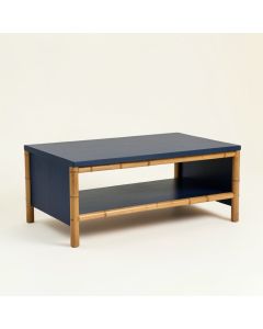 Linden Dale Coffee Table - Navy (synthetic illustration; no displayed measurements)
