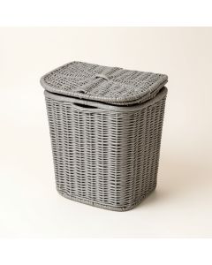 Clay Bluff Laundry Hamper - Gray (synthetic illustration; no displayed measurements)