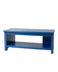 Lake Branch Indoor Bench - Blue (synthetic illustration; no displayed measurements)