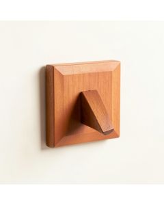 Brook Bend Wall-Mounted Robe Hook - Terracotta (synthetic illustration; no displayed measurements)