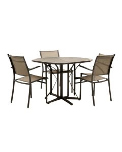 Milloy 3 Piece Bistro Set