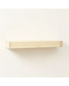 Slate Bridge Wall-Mounted Shelf - Ivory (synthetic illustration; no displayed measurements)
