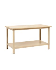 Ridge Brook Empty Workshop Workbench - Beige
